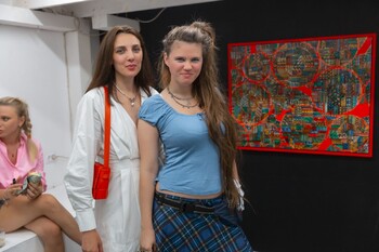 Люся Воронова фотографии с выставки Мозаичность 217